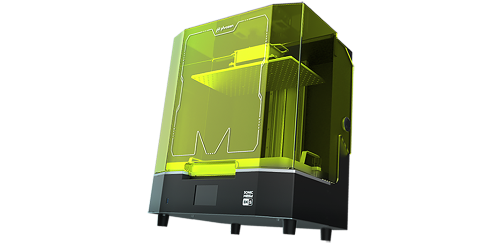 Phrozen Sonic Mega 8K S 3D printer with large build volume and 8K print clarity.